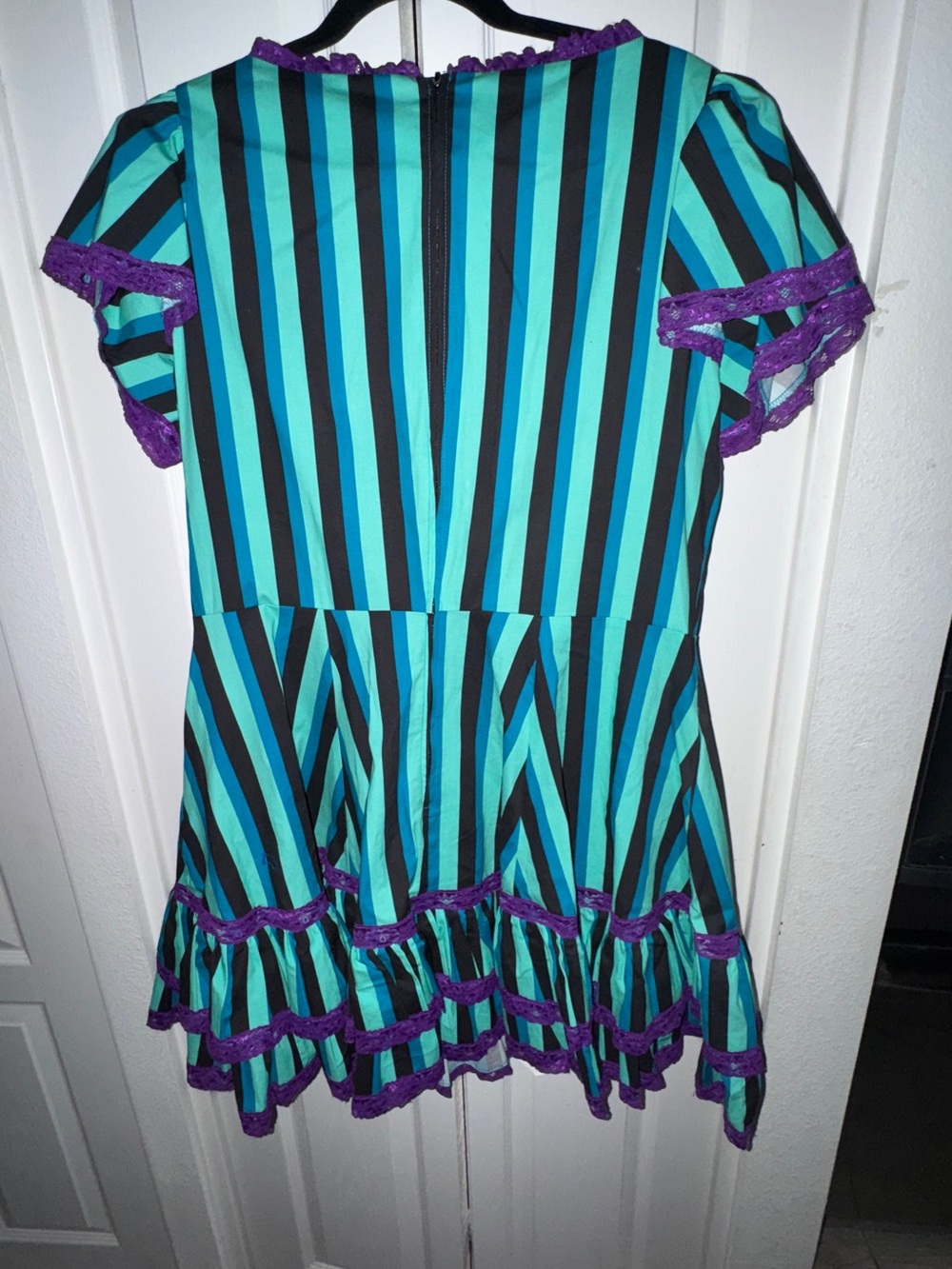 RARE NWOT Sz 2X Wax Poetic Clothing Striped Dress - Picture 2 of 4